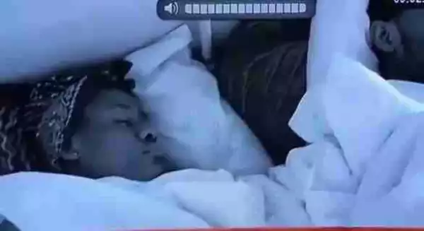 #BBNaija: Alex Screams, Flies Off Her Bed During Nightmare; Tobi Prays For Her